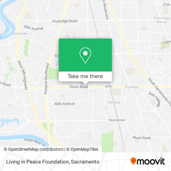 Living in Peace Foundation map