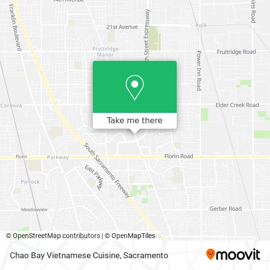 Chao Bay Vietnamese Cuisine map