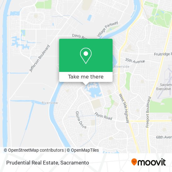 Prudential Real Estate map