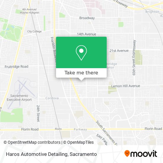 Haros Automotive Detailing map