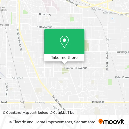 Hua Electric and Home Improvements map