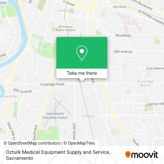 Ozturk Medical Equipment Supply and Service map