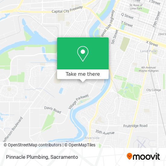 Pinnacle Plumbing map