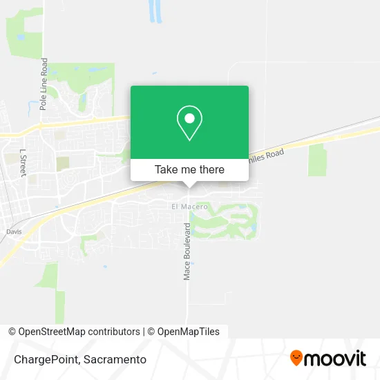 Mapa de ChargePoint