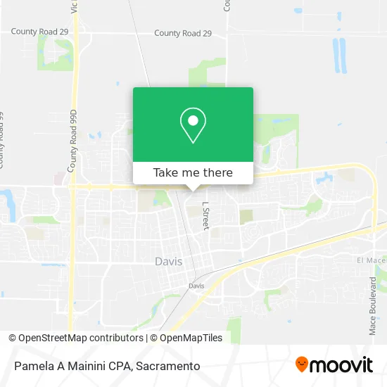 Mapa de Pamela A Mainini CPA