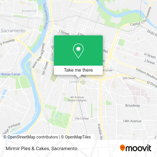 Mapa de Mirmir Pies & Cakes