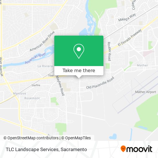 Mapa de TLC Landscape Services