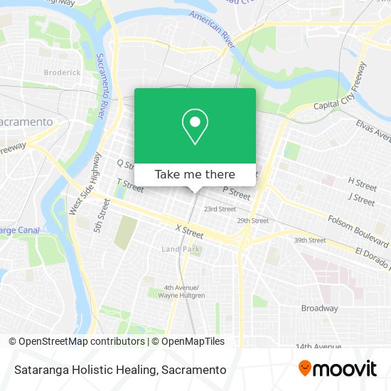 Sataranga Holistic Healing map