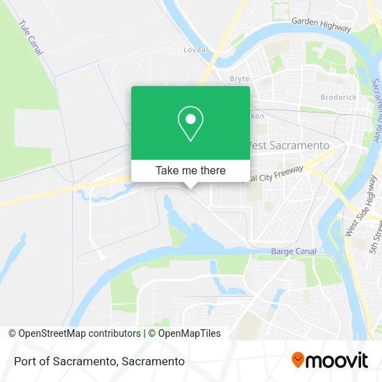 Mapa de Port of Sacramento
