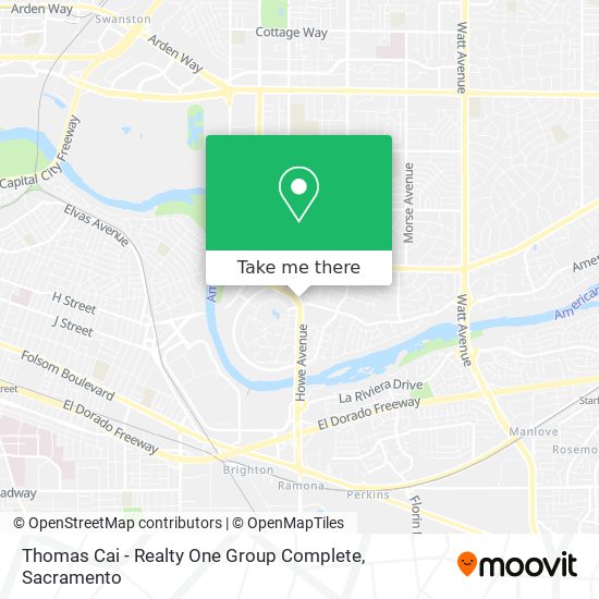 Mapa de Thomas Cai - Realty One Group Complete