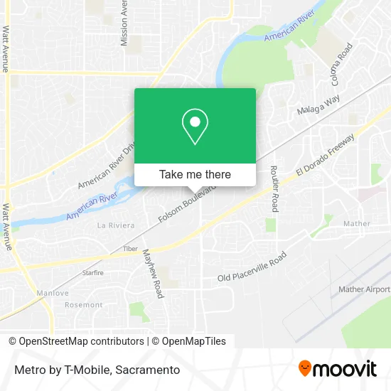 Metro by T-Mobile map