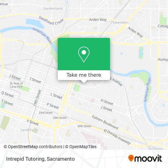 Intrepid Tutoring map