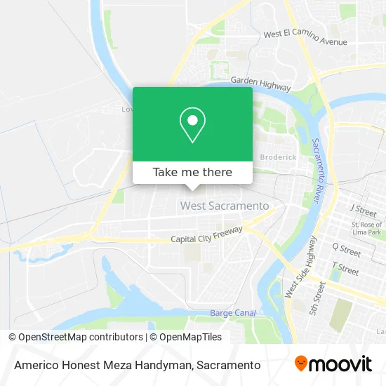 Americo Honest Meza Handyman map