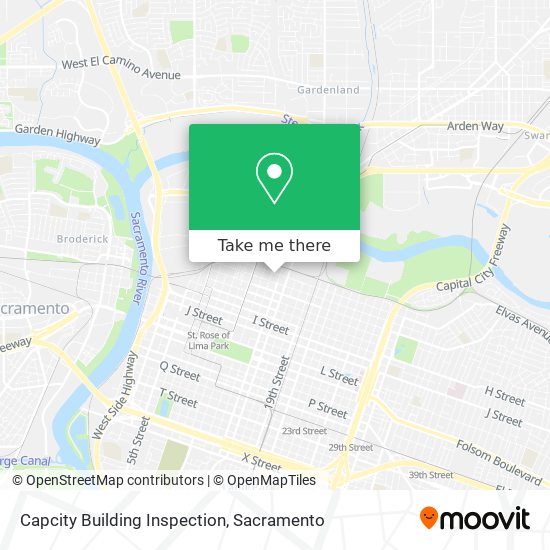 Mapa de Capcity Building Inspection