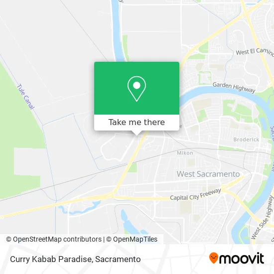 Mapa de Curry Kabab Paradise