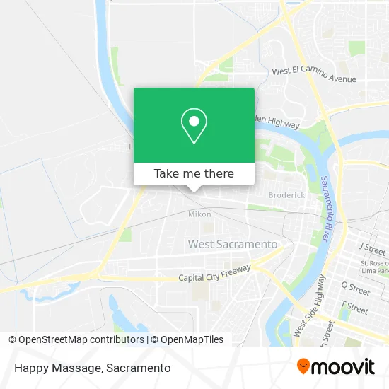 Happy Massage map