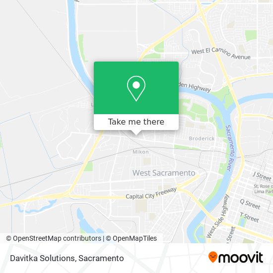 Davitka Solutions map