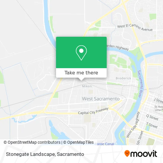 Mapa de Stonegate Landscape