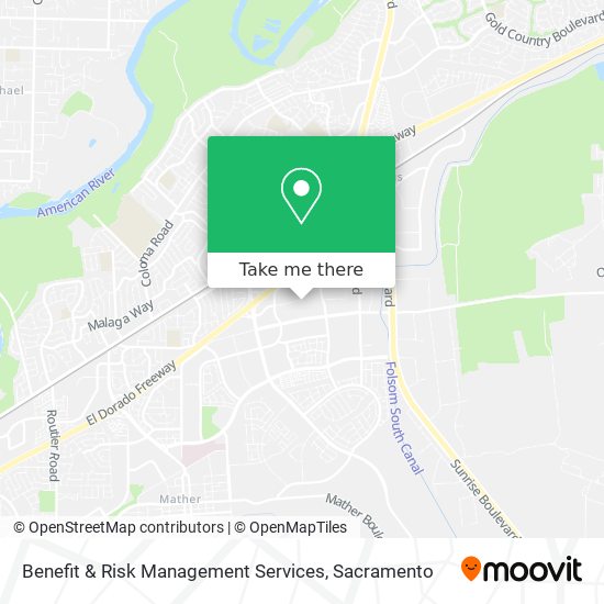 Benefit & Risk Management Services map