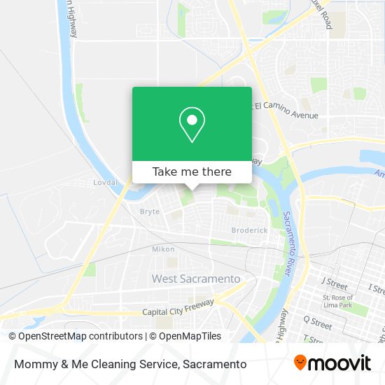 Mapa de Mommy & Me Cleaning Service