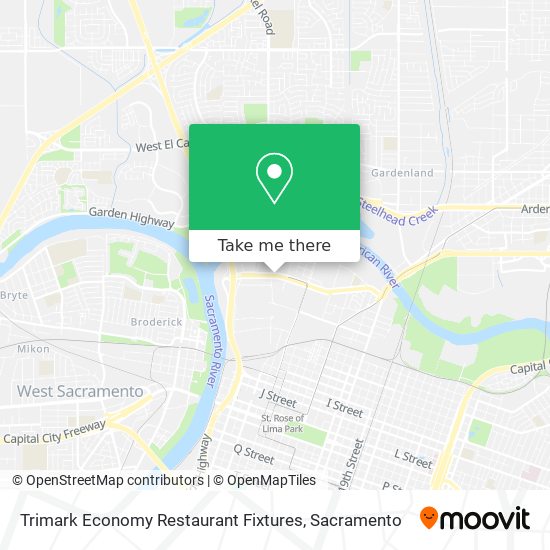 Trimark Economy Restaurant Fixtures map