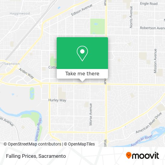 Falling Prices map