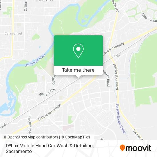 D*Lux Mobile Hand Car Wash & Detailing map