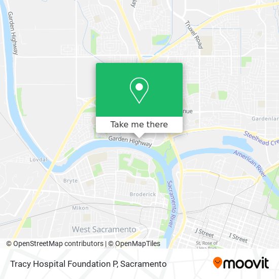 Tracy Hospital Foundation P map
