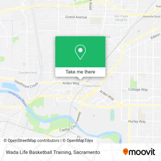 Mapa de Wada Life Basketball Training