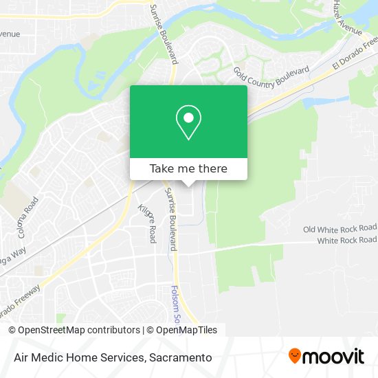 Mapa de Air Medic Home Services