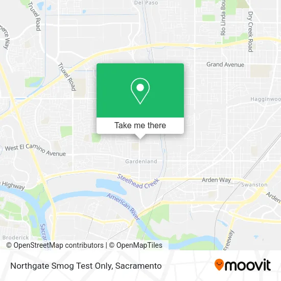 Mapa de Northgate Smog Test Only