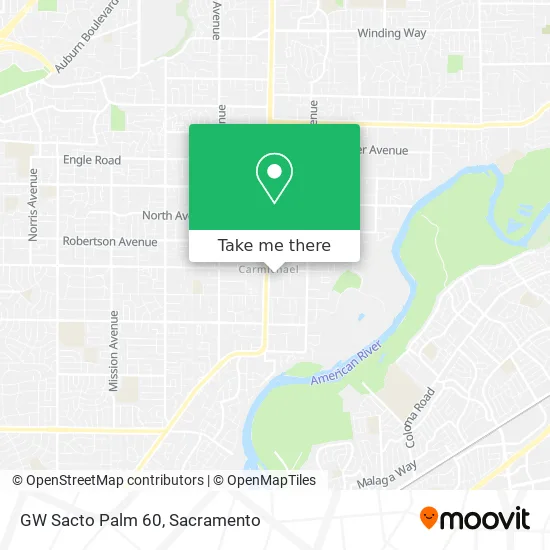 GW Sacto Palm 60 map