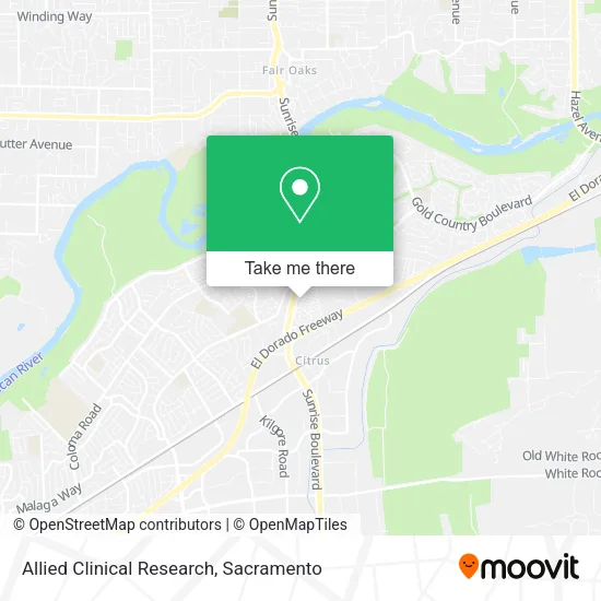 Allied Clinical Research map