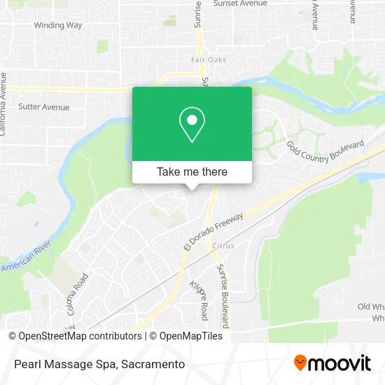 Mapa de Pearl Massage Spa