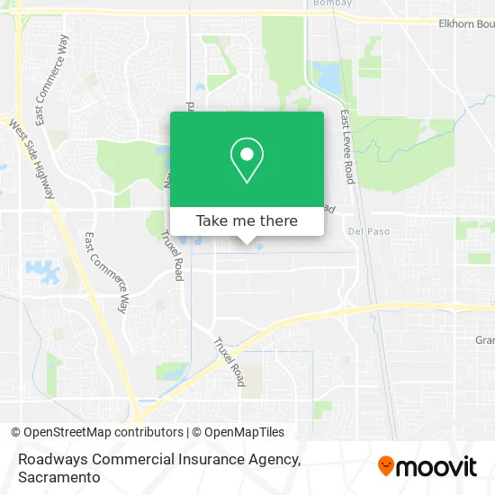 Roadways Commercial Insurance Agency map