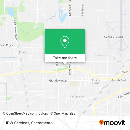 JDW Services map