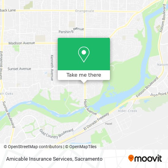 Amicable Insurance Services map
