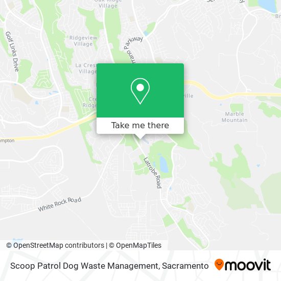 Mapa de Scoop Patrol Dog Waste Management