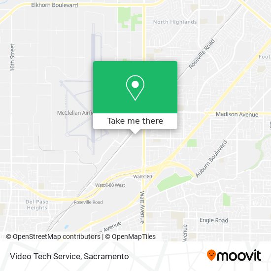 Video Tech Service map