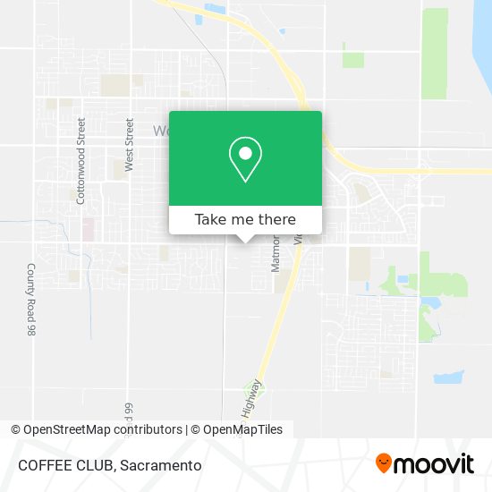 COFFEE CLUB map