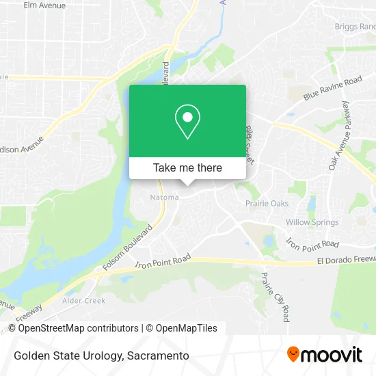 Mapa de Golden State Urology