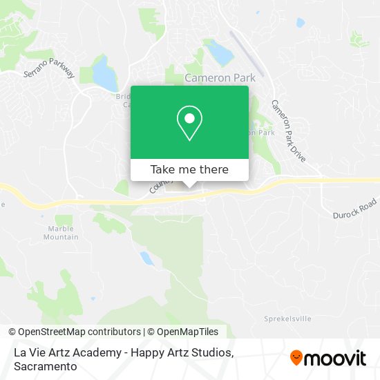La Vie Artz Academy - Happy Artz Studios map