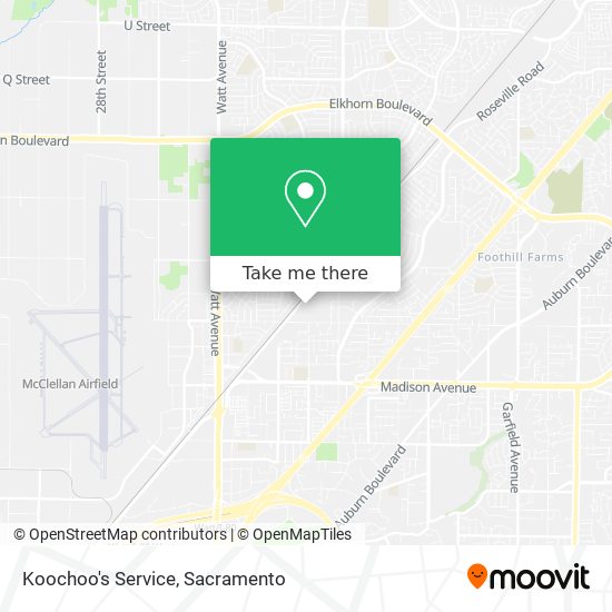 Koochoo's Service map