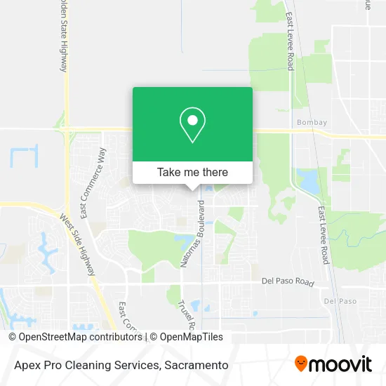 Mapa de Apex Pro Cleaning Services