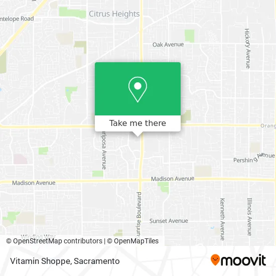 Vitamin Shoppe map