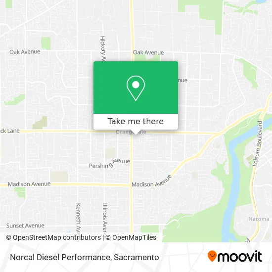 Norcal Diesel Performance map