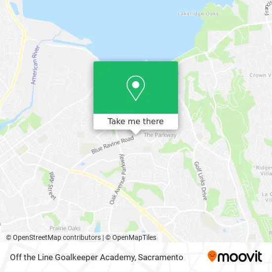 Off the Line Goalkeeper Academy map