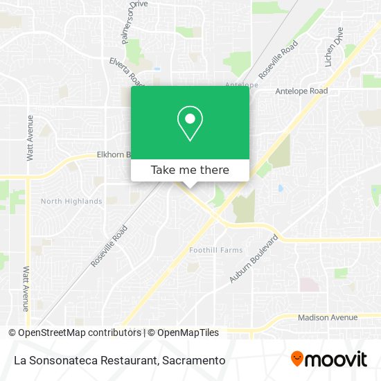 La Sonsonateca Restaurant map