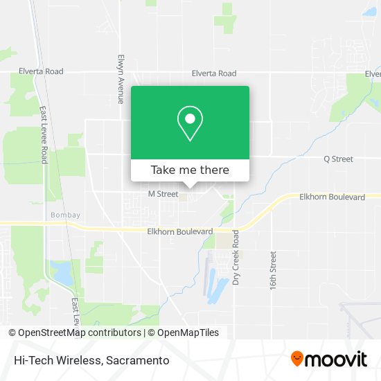Hi-Tech Wireless map