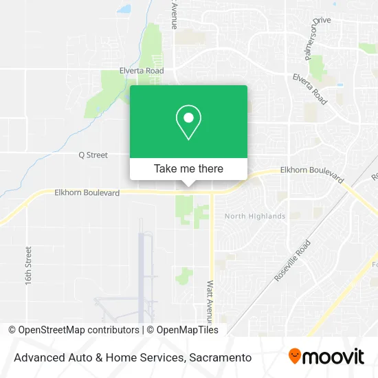 Mapa de Advanced Auto & Home Services